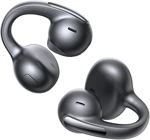 Baseus Bowie MC1 Pro Open Ear Clip-On Headphones, Hi-Res LDAC &amp; HiFi4 Acoustic Sound, 5g Ultra-Lightweight Comfort, SuperBass 2.0, DNN 4-Mic AI Clear Calls, IP67 Waterproof, Bluetooth 6.0