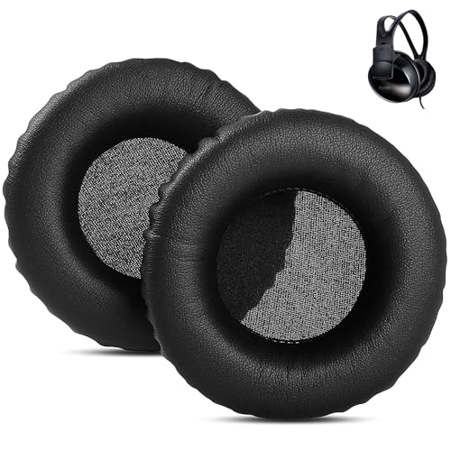 SHP1900 Almohadillas de Repuesto Compatibles con Philips SHP1900 SHM1900 SHL3300 Auriculares Almohadillas con Cuero Amigable con la Piel y Espuma de Memoria