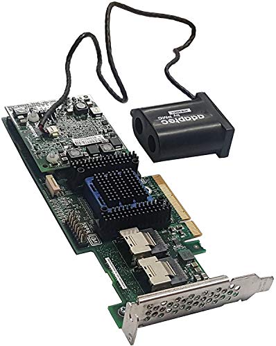 Adaptec 2272800-r 2 Ports 6 gbit/s 8-Lane Adaptateur PCI-E SAS/SATA/Raid avec Top Montage Connecteurs