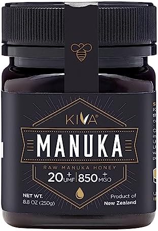 Kiva UMF値20以上 の 未精製マヌカハニー MGO 850 (250g)