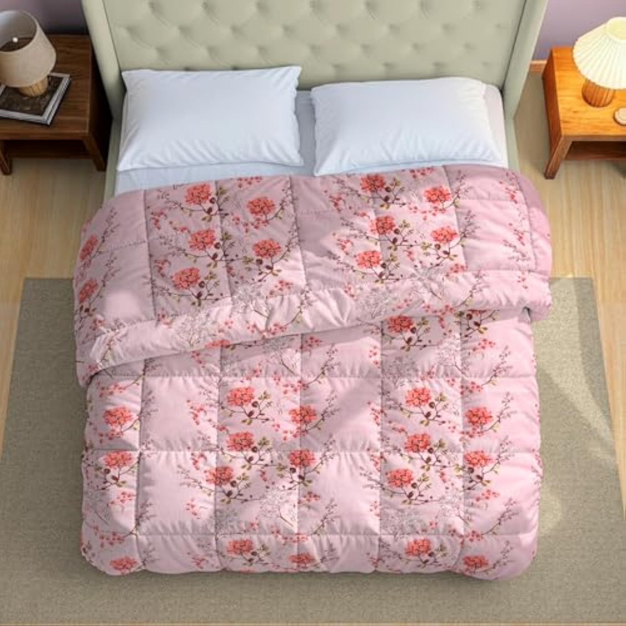 Double Bed Pure Cotton Dohar for All Seasons, Lightweight