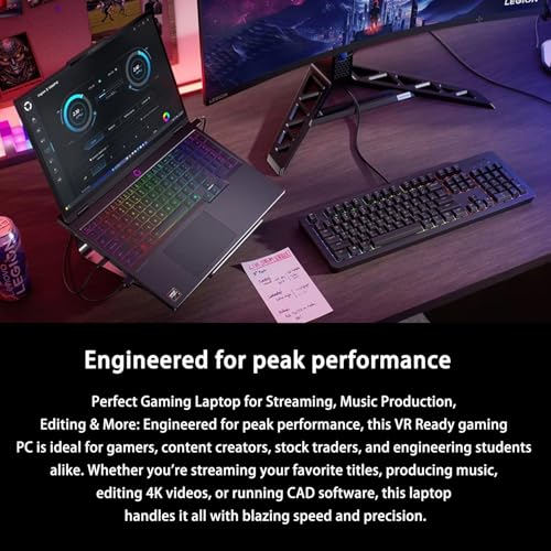 Image of Lenovo Legion 5 15AHP10 RTX 5060 AI Gaming Laptop,15.1 OLED WQXGA(2560 x 1600) 165Hz 500 Nits,AMD Ryzen 7 260,64GB DDR5 RAM,4TB SSD,RGB Backlit Keyboard,W11H,Wi-Fi 7,Bundle with PCO Laptop Cooler