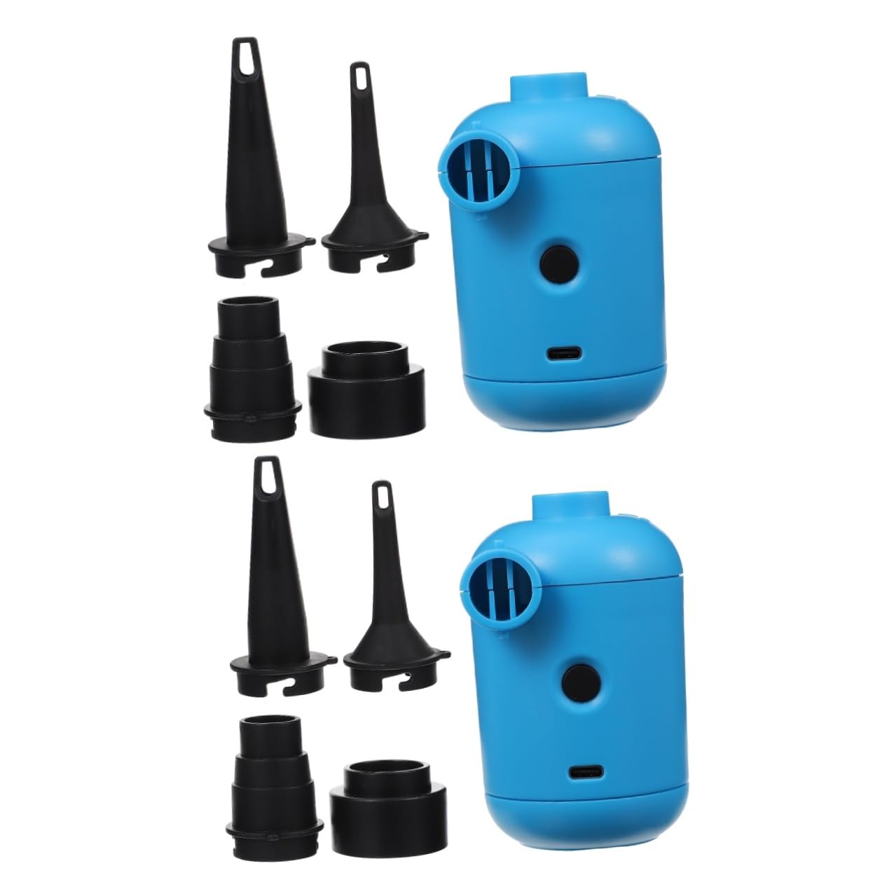 2 Pz USB Pompa Elettrica Pompa Di Gonfiaggio Elettrica Multi- Di Aria Di Aria Per Gonfiabili Di Gonfiaggio a Di io Di Calcio Bordo Di