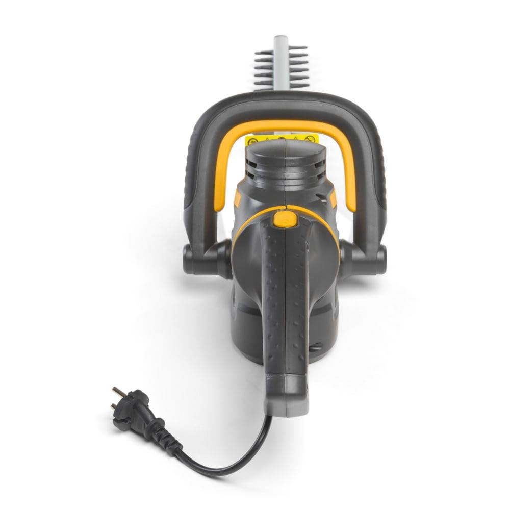 STIGA HT 105c - Cortasetos eléctricos (500 W), doble hoja 51 cm, espaciado de los dientes, 15 mm, peso 3 kg