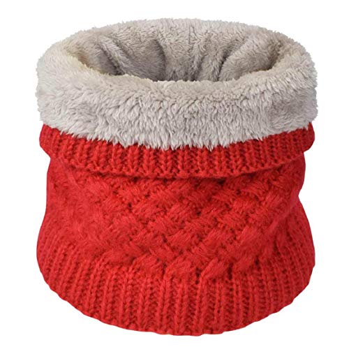 Yuson Girl Unisexo Bufanda Cuello Tubular de Punto Térmica con Forro Polar...