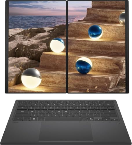 Image of Mavark Zenbook Duo Dual 14 inch OLED 3K 144Hz Touch Laptop - Intel Core Ultra X9 388H, Intel Arc Graphics, 32GB RAM, 4TB SSD, Stylus Pen WiFi 7, Win 11 Pro 2 Years CPS
