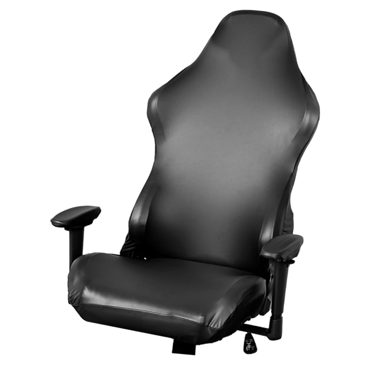 Housse de gaming en PU noir amovible et facile à installer pour fauteuil