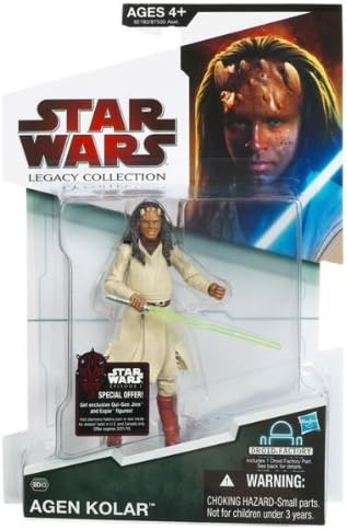 Star Wars 2009 Legacy Collection BuildADroid Action Figure Agen Kolar