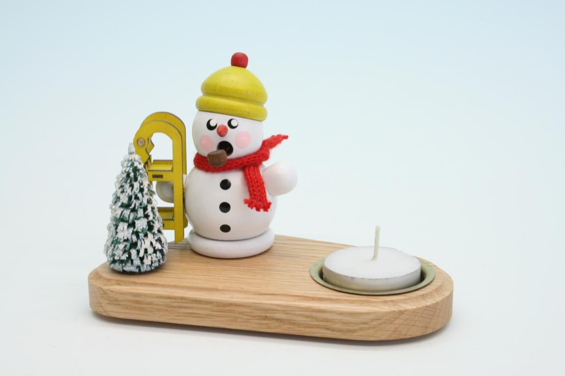 Chariot d'homme de neige d'encens solution naturelle parfum maison 14cm