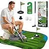Dusor Toilet Golf Gifts for Men, White Elephant Gifts for Adults Funny, Stocking Stuffers for Men, Mens Gift for Christmas, Toilet Golf Game for Him Husband Dad, Gift for Him Who Have Everything