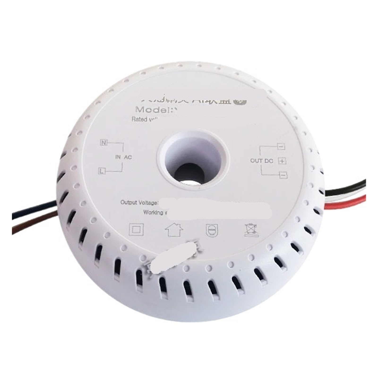 Driver 2400mA pour contrôle de puissance LED de ventilateur cristal
