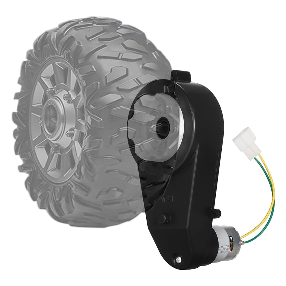 Transmisión de 24 V para coche infantil, motor de 24 V, 40.000 min, motor eléctrico de 2 piezas, transmisión, motocicleta, motor de alta velocidad RS555