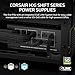 CORSAIR HX1500i Shift Fully Modular ATX Power Supply – Built-in iCUE Link System Hub, Dual Native 12V-2x6 Cable, ATX 3.1 & PCIe 5.1, Side-Mounted Connectors, Cybenetics Platinum – Black
