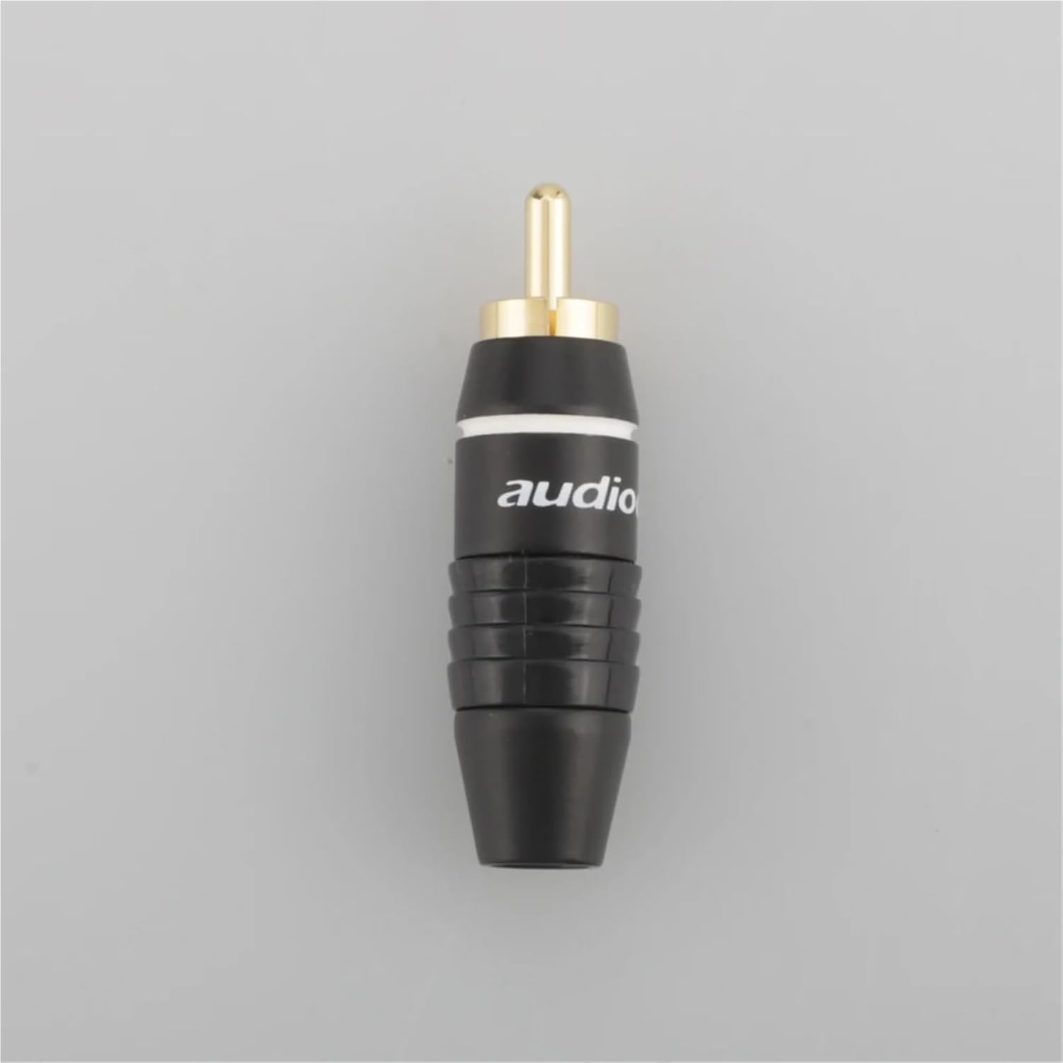 50pcs RCAA Plug Solder RCAA Adapter 24K Gold Plated Audio Plug