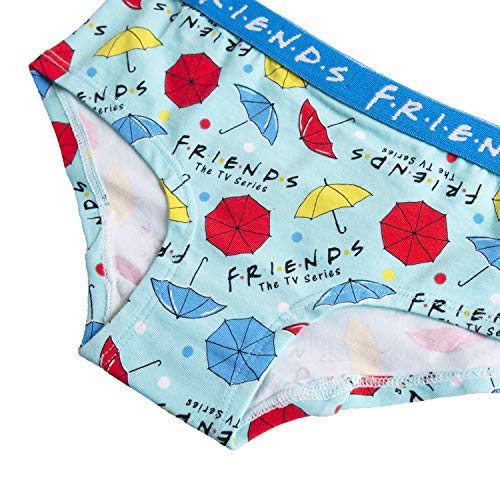 WARNER BROS Girls' Friends Underwear and Bra Multipack3