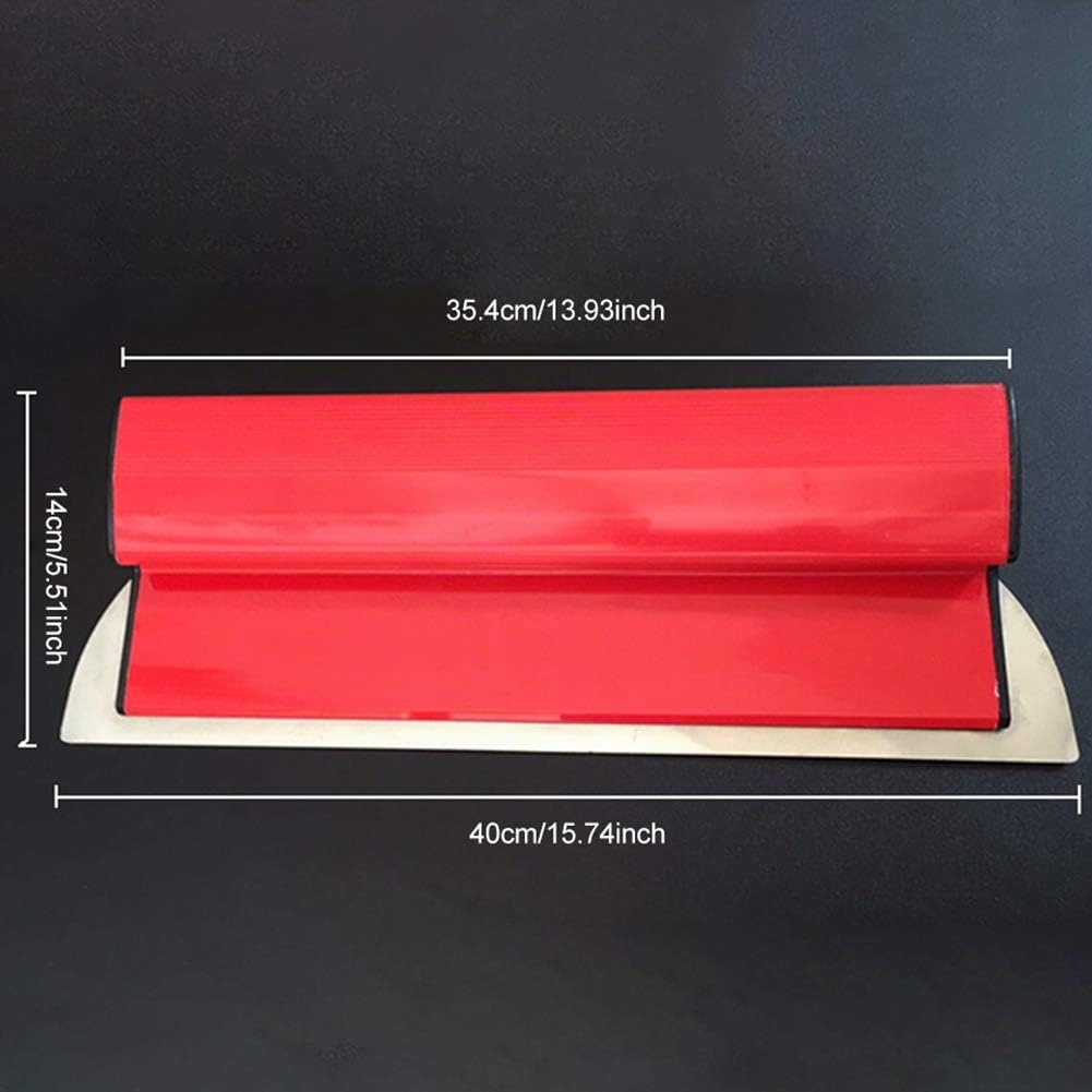 Hoja de desnatado para paneles de yeso, espátula para alisar paneles de yeso enyesado para pintura duradera paleta acabado para cemento y hormigón para paredes de tablero pared herramientas yeso
