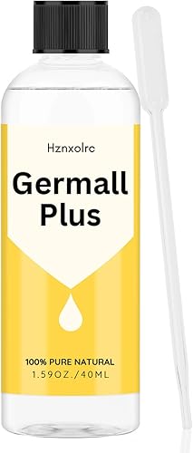 Conservante líquido Germall Plus de 1.59 onzas, conservante natural soluble en aceite, Germall Plus adecuado para hacer jabón, acondicionadores,