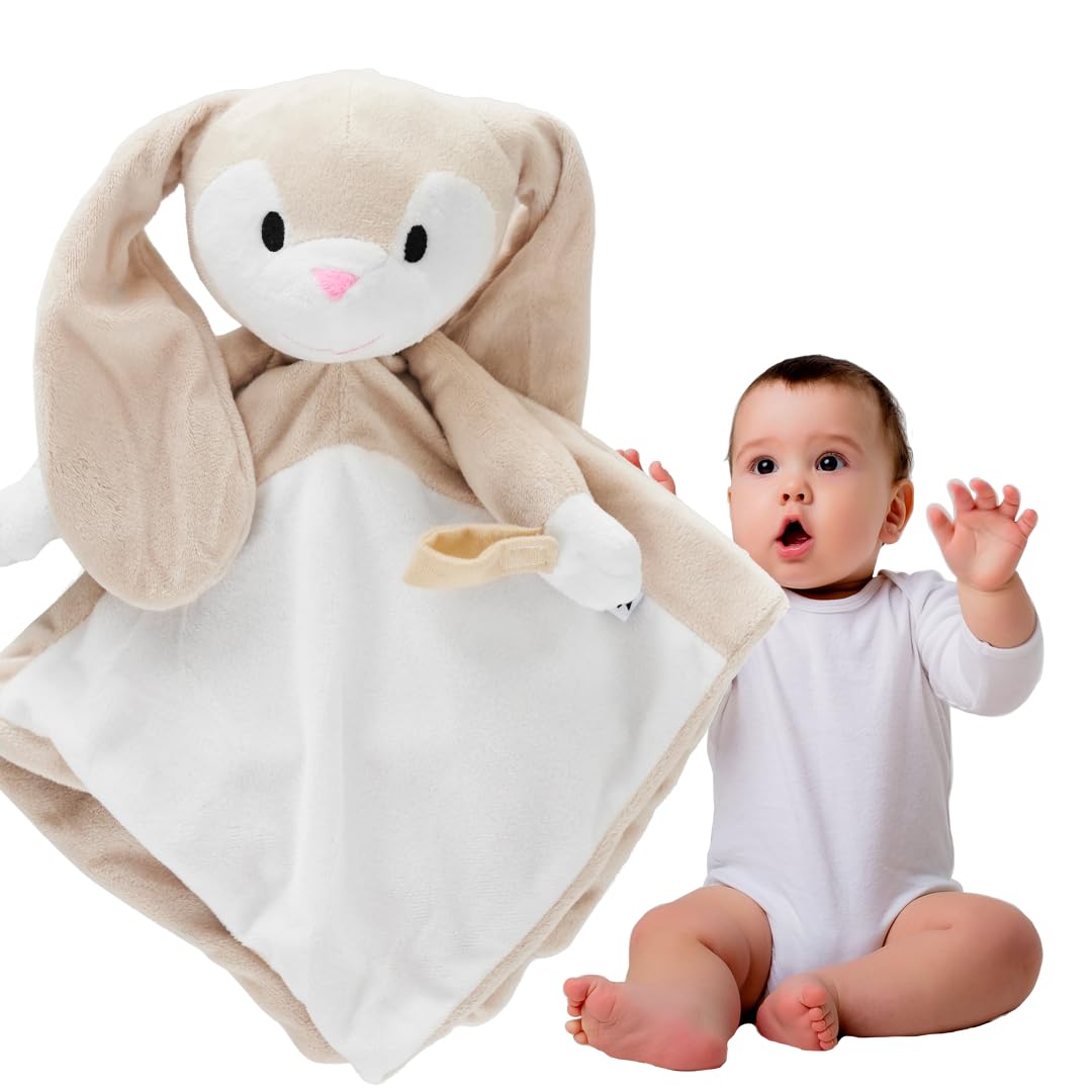 Riff Raff Bunny Sleep-Soother Unique Lullaby, Heartbeat & White N...