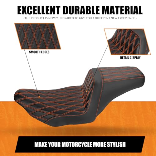 HCmotorku Two-Up Seat Fit for Harley Touring 2024-Up by HCmotorku - Used condition - Image 8