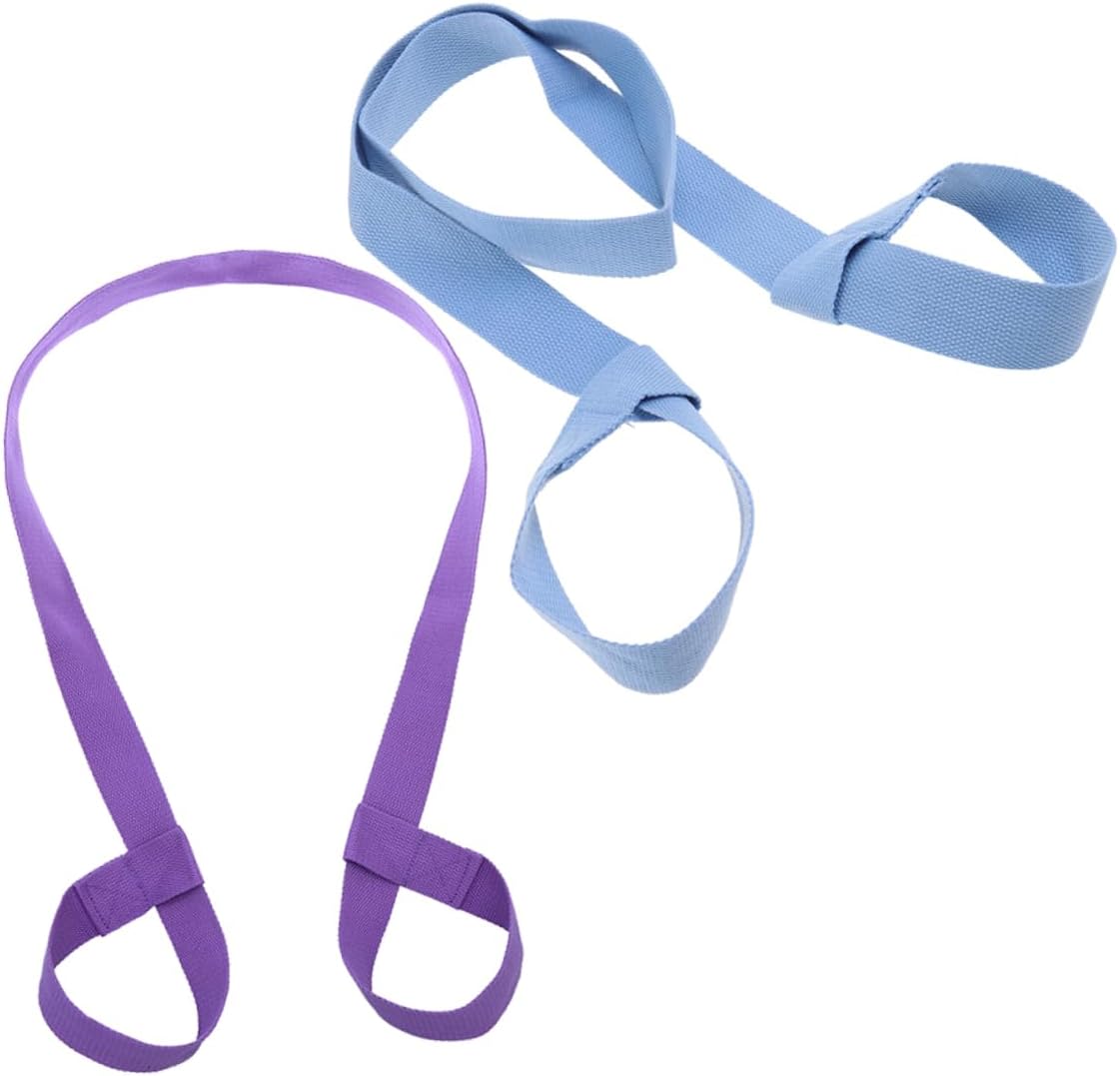 Toyvian 4pcs Adjustable Yoga Mat Carrier Strap for and Transport Comfortable Sling for Yoga Enthusiasts Durable and Lightweight Design for Gym and Travel