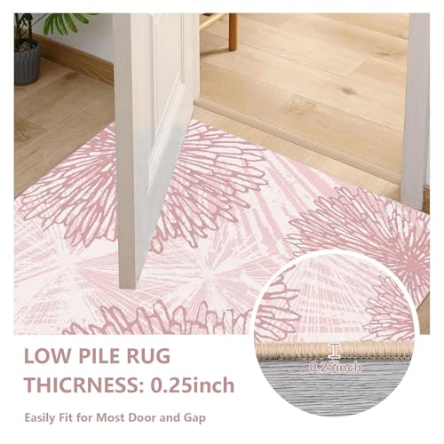 Alfombra Decorativa Moderna 2x3 Pies Antideslizante Lavable miniatura 6