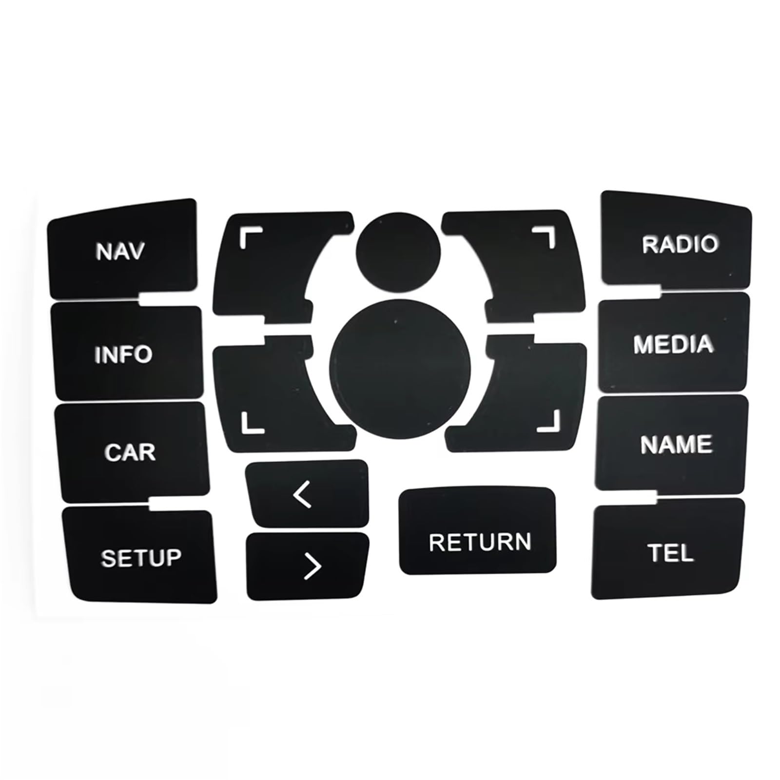Button Stickers Compatible with A6 C7 A6L 4G