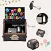 Imagen de Qzakce Cajas Musicales de Madera Manivela Caja de Música Happy Birthday Retro Music Box Mejor Regalo para Cumpleaños Navidad para Pareja Familia Amigos