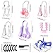 7 Pieces Nose Up Lifting Shaper Clips Set Nose Bridge Slimming Tool Silicone Lifter Beauty Clip Tools for Wide Low Curved Big