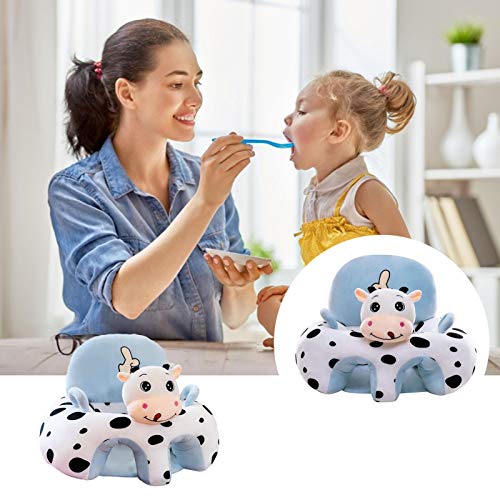 Sofá de bebê cadeira, assento de suporte de bebê de 19,68 cm, sofá de pelúcia em formato de animal m