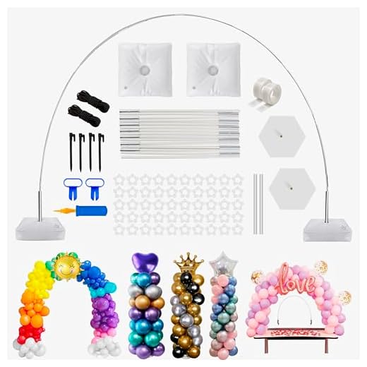 Balloon Arch Stand, Balloon Arch kit, Table Balloon Arch, Arch Backdrop Stand, Balloon Kit 3 in 1, Round Backdrop Stand, Balloon Arch Frame, Arco Para Globos, Balloon Column Stand
