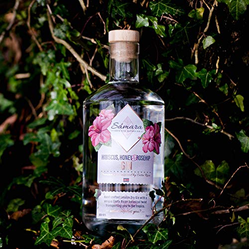 Samara Gin - inspiriert durch Costa Rica - handgefertigter London Dry, 0.7 l mit Hibiskus, Hagebutte, Honig und mehr – Bild 5