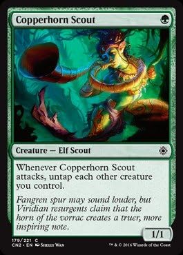 Magic The Gathering - Copperhorn Scout (179/221) - Conspiracy 2: Take The Crown