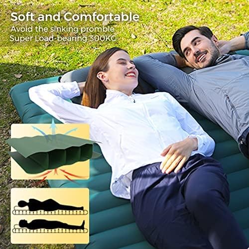 Two people relaxing on the Aerogogo GM2 sleeping mat
