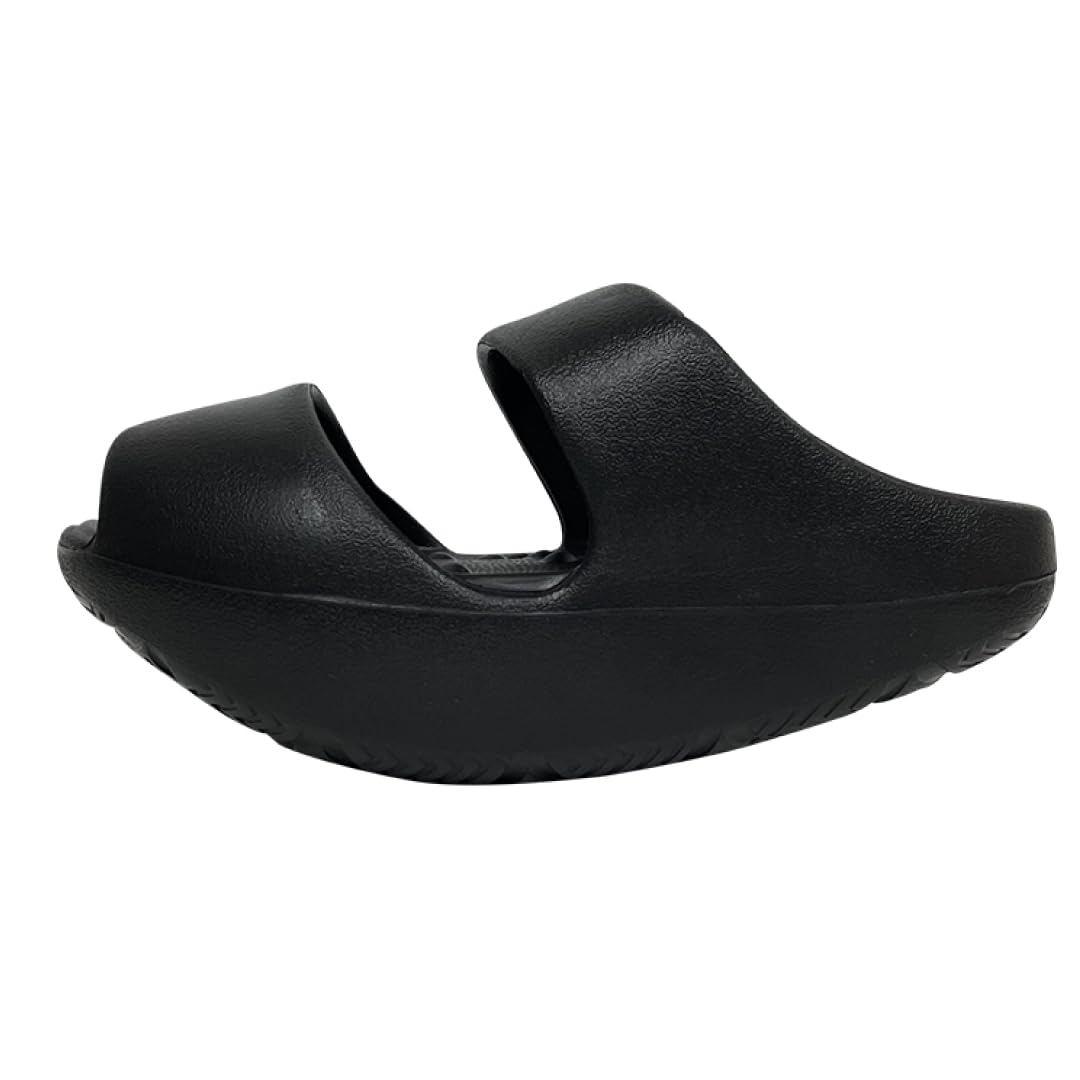 Activital アクティバイタル フットジムサンダル ブラック ダイエットスリッパ 体幹トレーニング バランススリッパ 室内 健康サンダル 健康スリッパ 体幹 ダイエットサンダル 健康