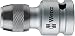 Wera Female Square 784 B/1 Quick-Release Chuck, Adaptor 1/4" x 3/8" Drive