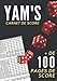 Yam's Carnet de Score: 100 feuilles de points de Yam’s à remplir | Cadeau pour tous les amateurs de Yams | Yahtzee Scorebook | Bloc de score pour jouer au Yam’s en famille ou entre ami.