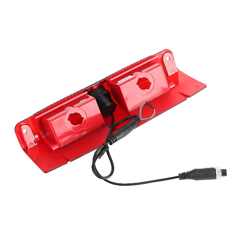 Kamera światła Stop LED Wysoko Montowana Wodoodporna Kamera NTSC PAL dla Express Backup Cofania Parkowania 170° Szeroki Kąt IP68
