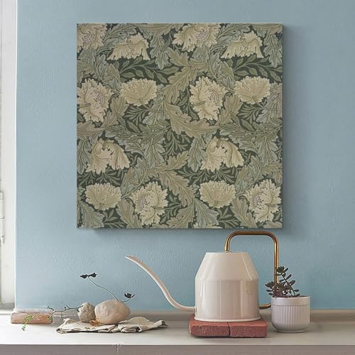 Impression sur toile William Morris d'exception pour salon chic - 3