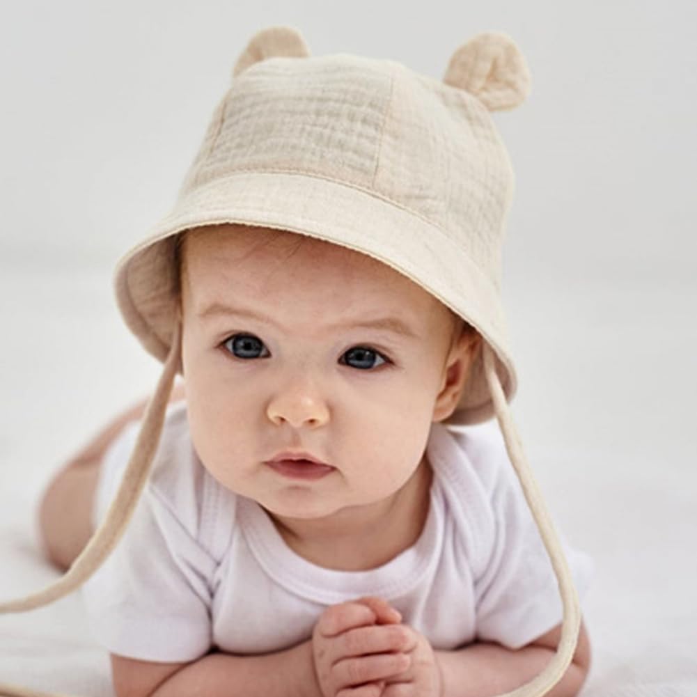 MCWTH Bébé Bambin Bob Chapeau Seau Chapeaux pour Enfants Filles 0-3 Ans