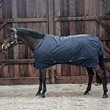 Wasserdicht Kentucky Horsewear Regendecke All Weather Hurricane 50g - Marineblau