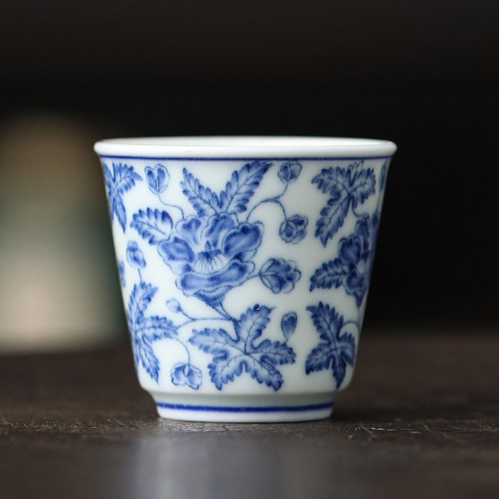 Filiżanka do herbaty Biała Porcelana Ceramiczna Kubek do Herbaty, Mały Domowy Kubek Do Herbaty, Osobisty Popołudniowy Kubek do herbaty Pojemnik do zanurzania