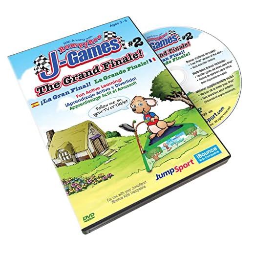JumpSport iBounce Kids Trampoline "The Grand Finale" Episode-3 DVD