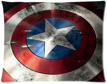 Captain American Custom Picture Pillow Cases 20x26 (one side)