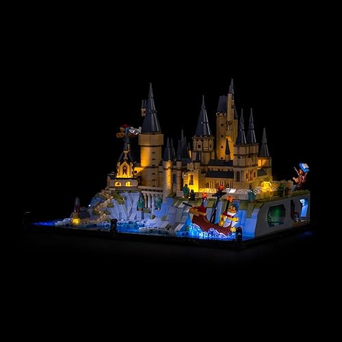 Miniatura 3 de Light My Bricks Kit de luces compatible con Lego Harry Potter Hogwarts Castle and Grounds 76419 (juego no incluido)