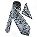 Pensee Mens Self Bow Tie Modern Geometric Woven Silk Bow Ties-Various Styles