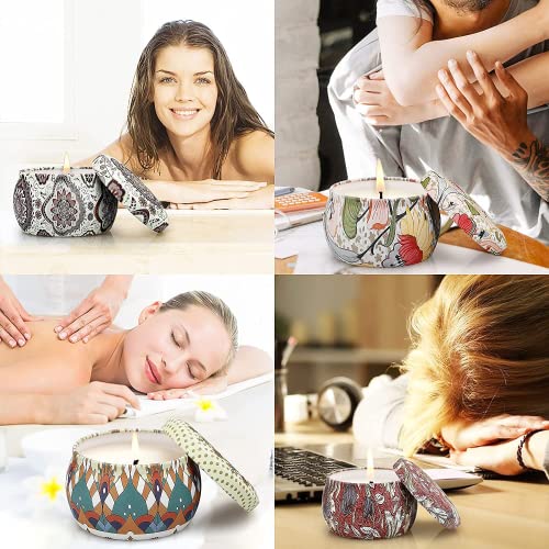 Drunken Tango 6 Pack Scented Candles Gifts For Women,Gifts For Her, Birthday Gifts For Women, Candles For Home Scented, Scented Candles For Home,4.4Oz Aromatherapy Candles For Mother's Day Gifts #TOP5