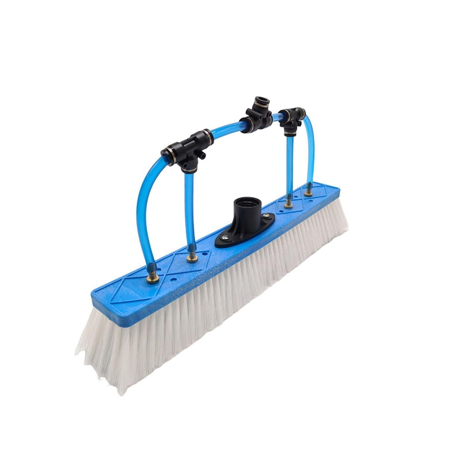 14-Zoll-Soalr-Panel-Reinigungsbürste, Wassergespeiste Bürste Mit Dupont-Bleistiftstrahl-Fensterreinigung (Euro-Gewinde)(14 inch)