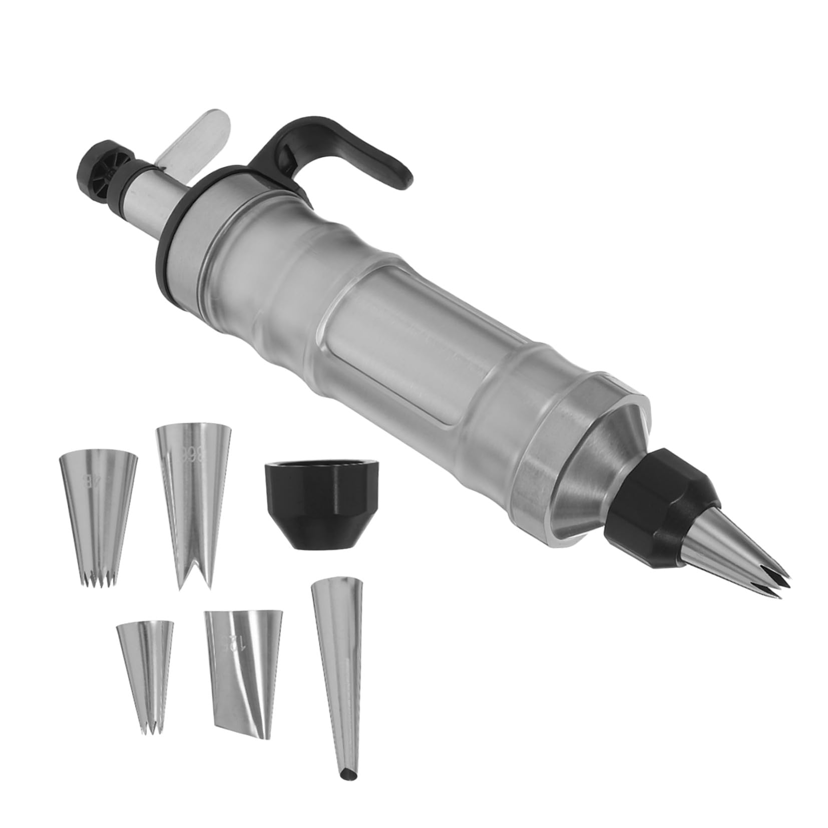 Outil à Gâteau en Acier Inoxydable 1 Pièce Embouts Décoratifs Détachables pour Décoration Biscuits et Pâtisseries Accessoire Pratique de Cuisson Maison Outil de Décoration