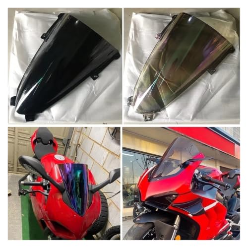 Pare-brise pour moto Panigale V4S confort conduite haute vitesse