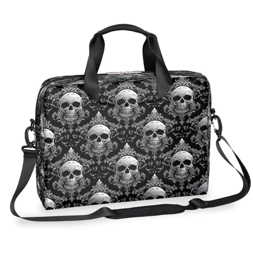Bolso para laptop impermeable negro étnico 16 pulgadas miniatura 1